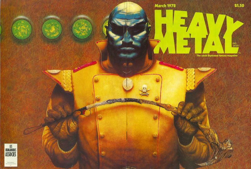 Heavy Metal Magazine #12 Comic