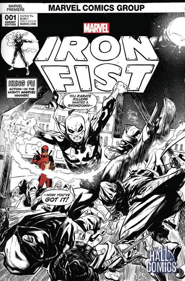 Iron Fist #1 (Hall of Comics/CBCS Edition B)