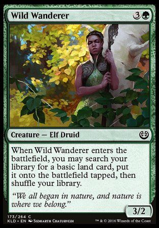 Wild Wanderer (Kaladesh) Trading Card