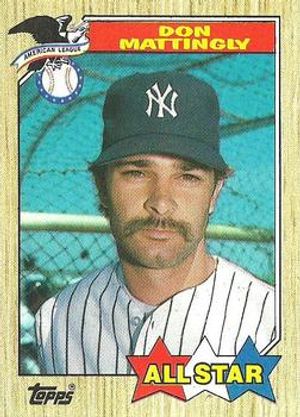 Don Mattingly 1987 Topps #606