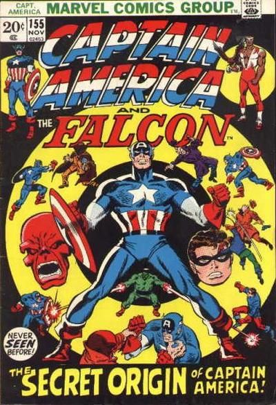 Captain America #155 Comic