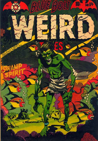 Blue Bolt Weird Tales of Terror #114 Comic