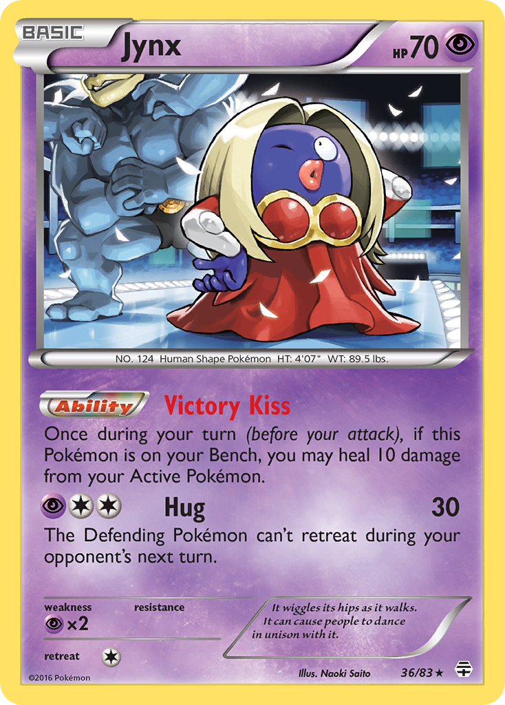 Jynx (36/83) - Generations Pokémon Card