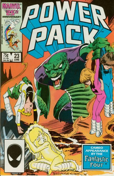 Power Pack #23 Comic