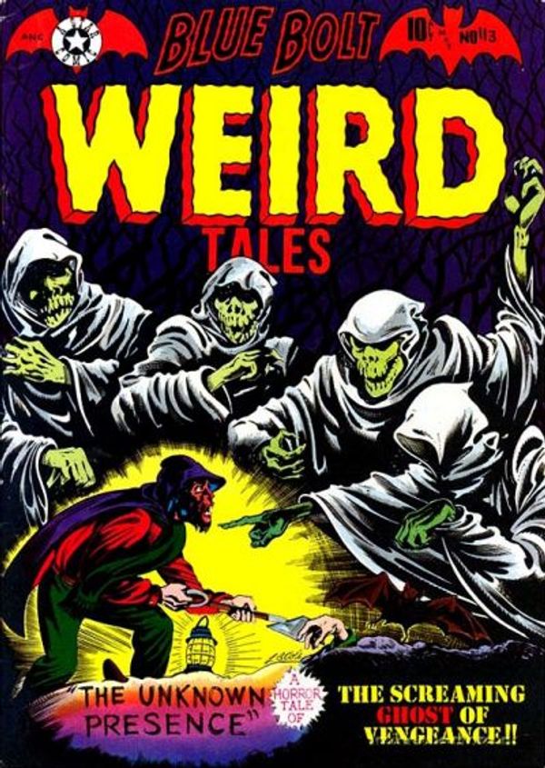 Blue Bolt Weird Tales of Terror #113