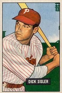 Dick Sisler 1951 Bowman #52 Sports Card
