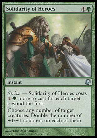 Solidarity of Heroes (Journey into Nyx) Trading Card