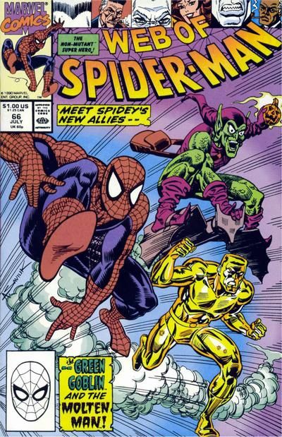 Web of Spider-Man #66 Comic