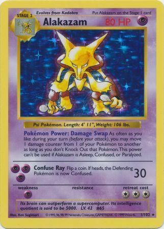 Base (Shadowless) Pokémon Card