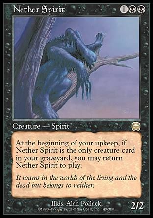 Nether Spirit (Mercadian Masques) Trading Card