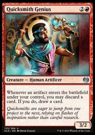 Quicksmith Genius (Kaladesh) Trading Card