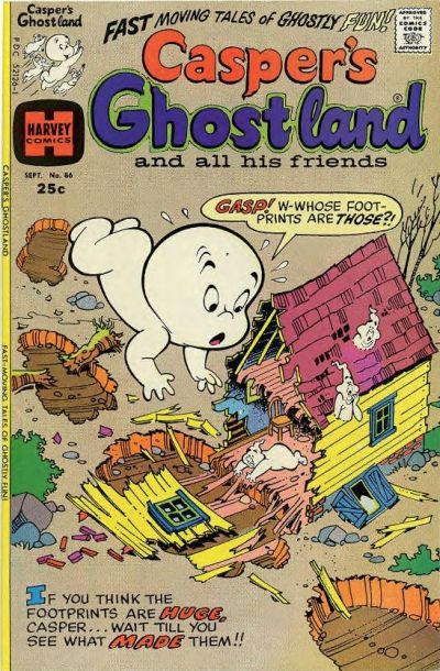 Casper's Ghostland #86 Comic