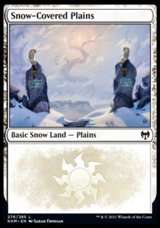 Snow-Covered Plains (Kaldheim) Trading Card