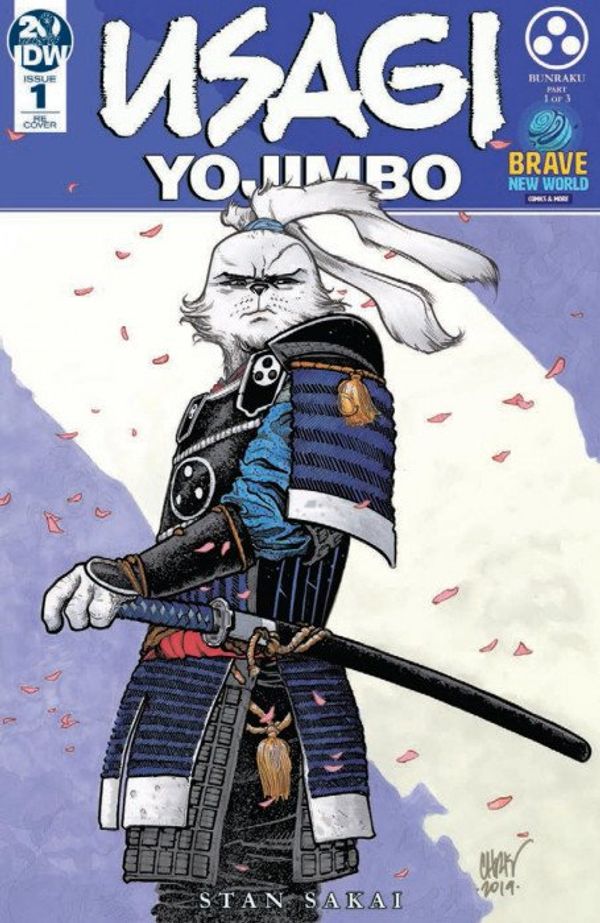 Usagi Yojimbo #1 (Brave New Worlds Exclusive Variant)