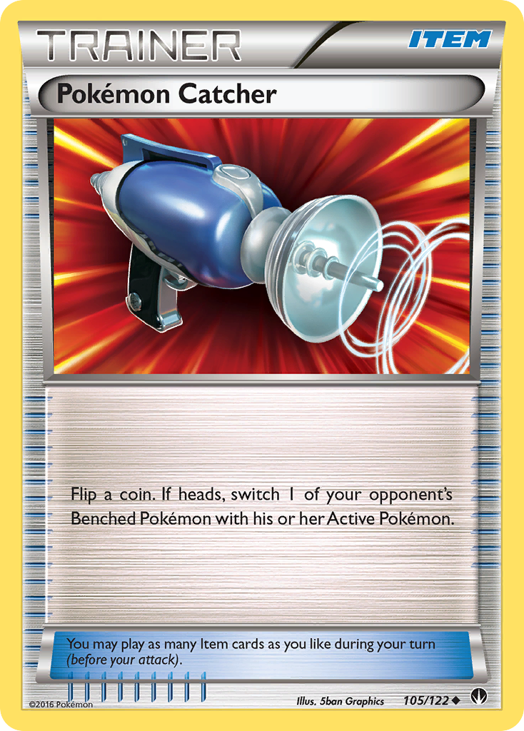 Pokémon Catcher (Trainer: Item) (105/122) - BREAKpoint Pokémon Card