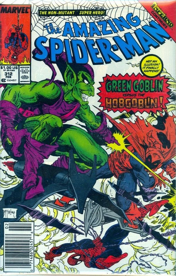 Amazing Spider-Man #312 (newsstand)
