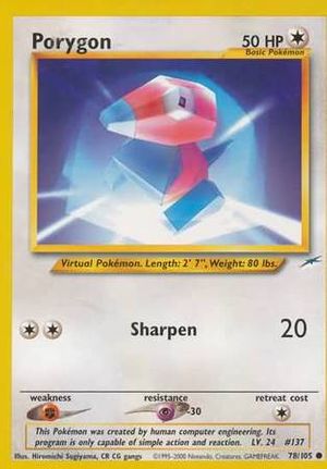 Porygon (78/105) - Neo Destiny (Unlimited)