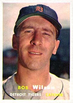 Bob Wilson 1957 Topps #19 Sports Card