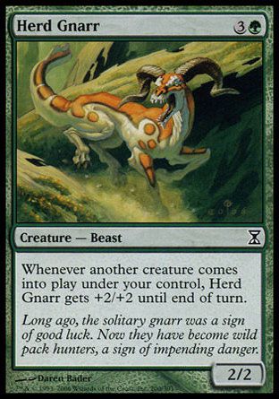 Herd Gnarr (Time Spiral) Trading Card