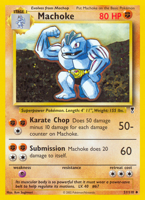 Machoke (51/110) - Legendary Collection