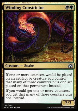 Winding Constrictor (Aether Revolt) Trading Card