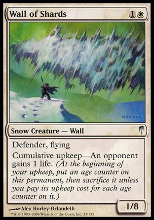 Wall of Shards (Coldsnap) Trading Card