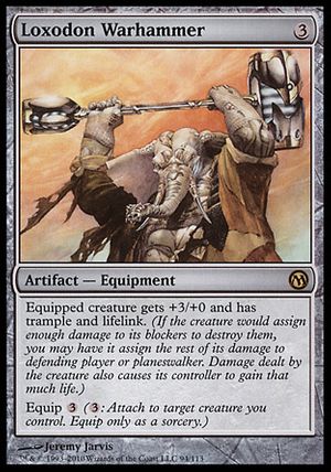 Loxodon Warhammer (Duels of the Planeswalkers)