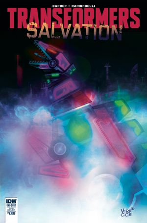 Transformers Salvation #1 (Subscription Variant)