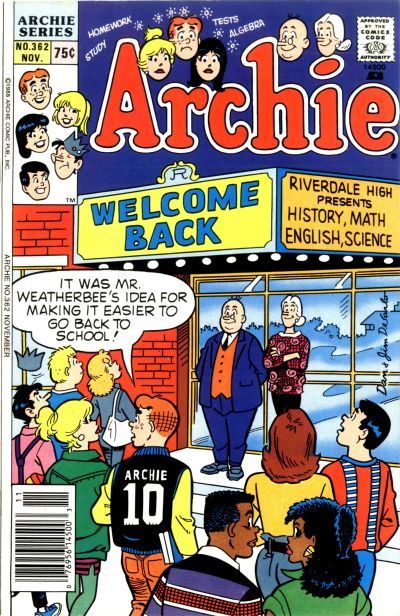 Archie #362 Comic