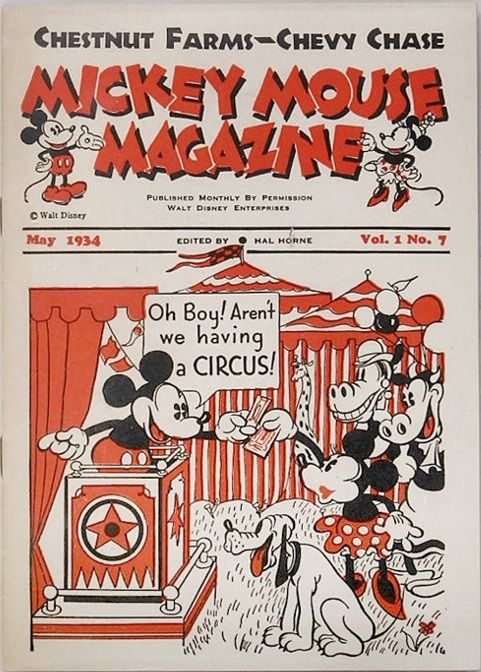 Mickey Mouse Magazine #v1#7 Comic