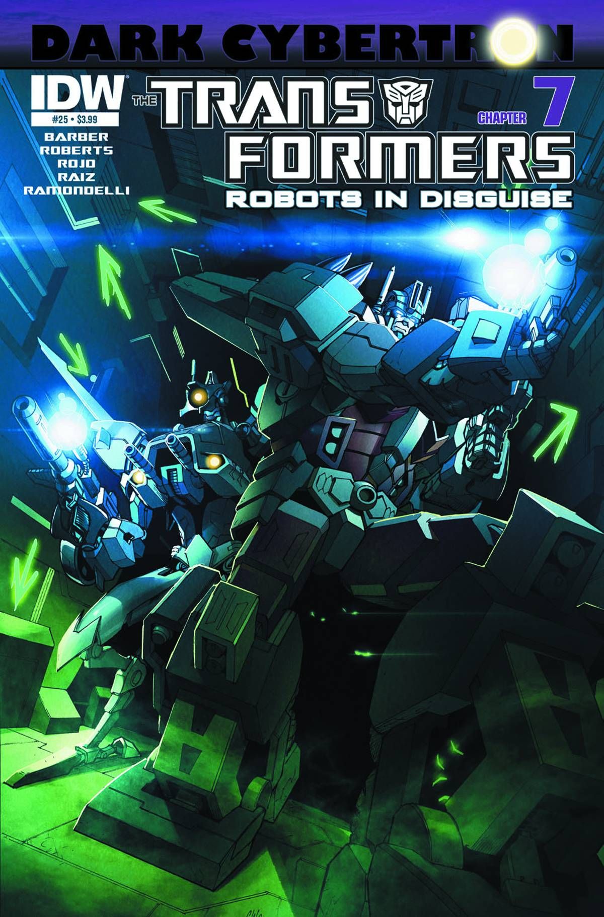 Transformers Robots In Disguise #25 (Dark Cybertron Part 7) Comic
