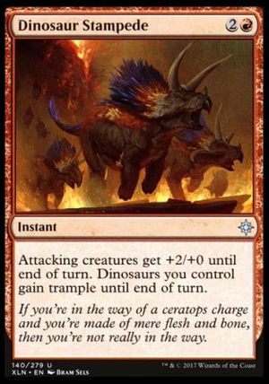 Dinosaur Stampede (Ixalan)