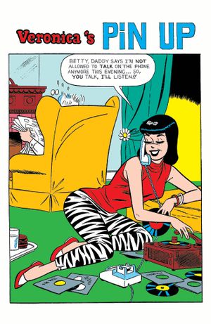 Archie's Girls Betty and Veronica #40 (Facsimile Edition Cvr C Dan Decarlo Veronica Retro Art Variant)