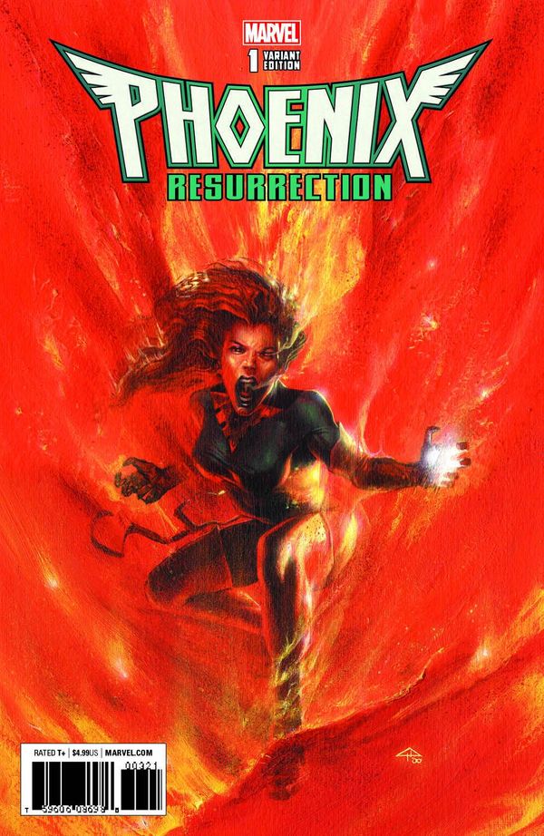 Phoenix Resurrection: The Return of Jean Grey #1 (Dell'Otto Variant Cover)