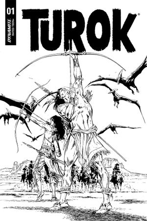 Turok #1 (40 Copy Guice B&w Cover)