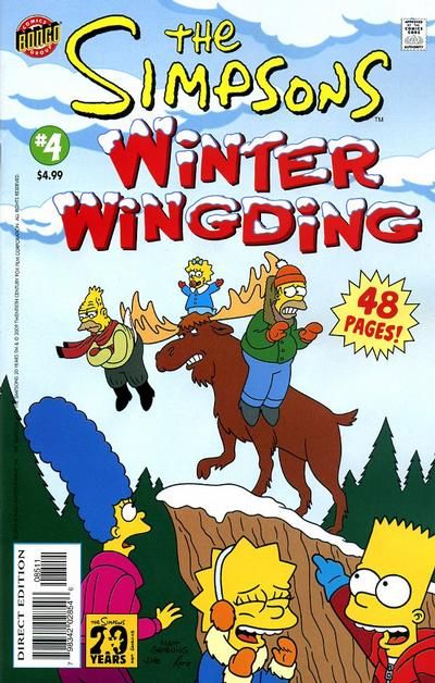 Simpsons Winter Wingding #4 Comic