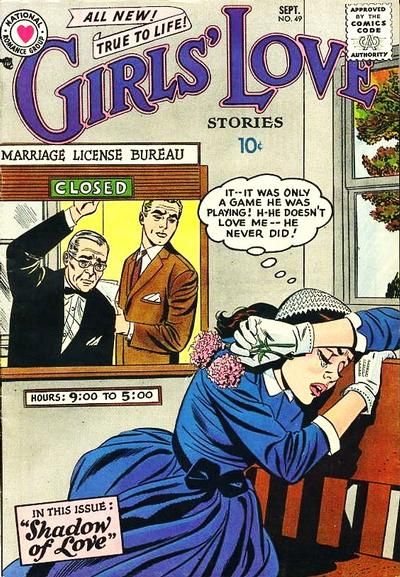 Girls' Love Stories #49 Comic