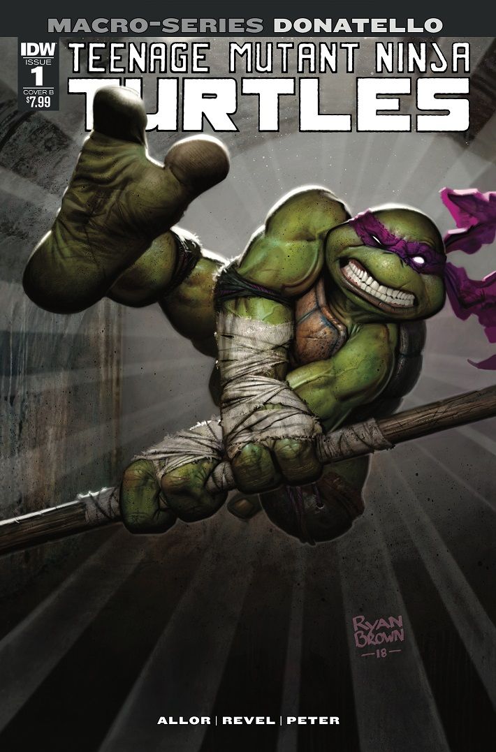Teenage Mutant Ninja Turtles Macro-Series Comic