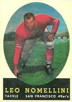 1959 Topps Leo Nomellini