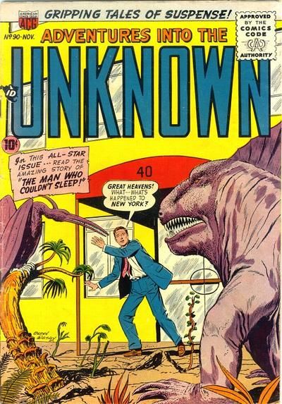 Adventures into the Unknown #90 Comic
