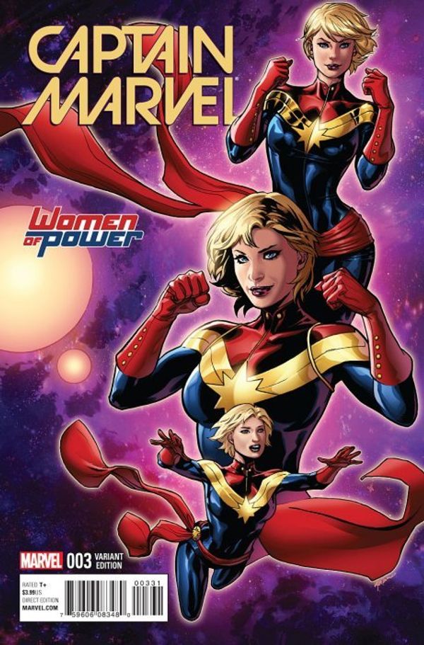 Captain Marvel #3 (Lupacchino Wop Variant)