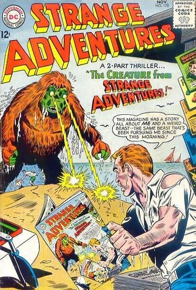 Strange Adventures #170 Comic