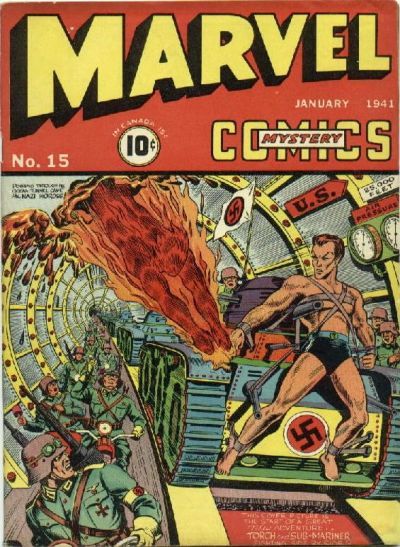 Marvel Mystery Comics #15 Comic