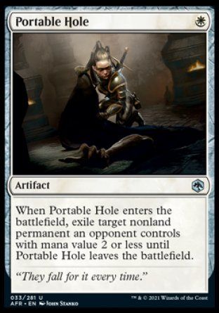 Portable Hole (Dungeons & Dragons: Adventures in the Forgotten Realms) Trading Card