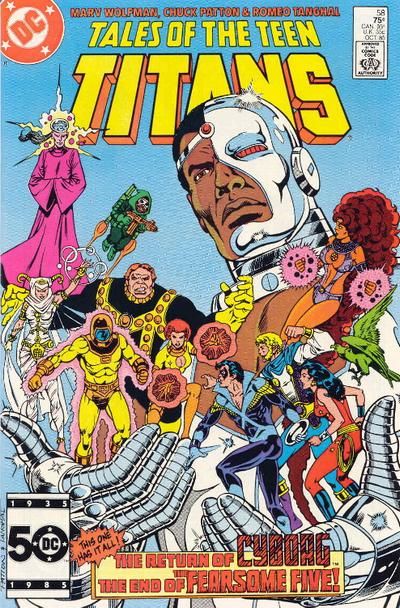 Tales of the Teen Titans #58 Comic