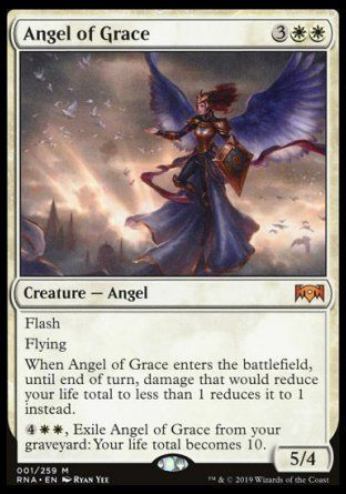 Angel of Grace (Ravnica Allegiance) Trading Card