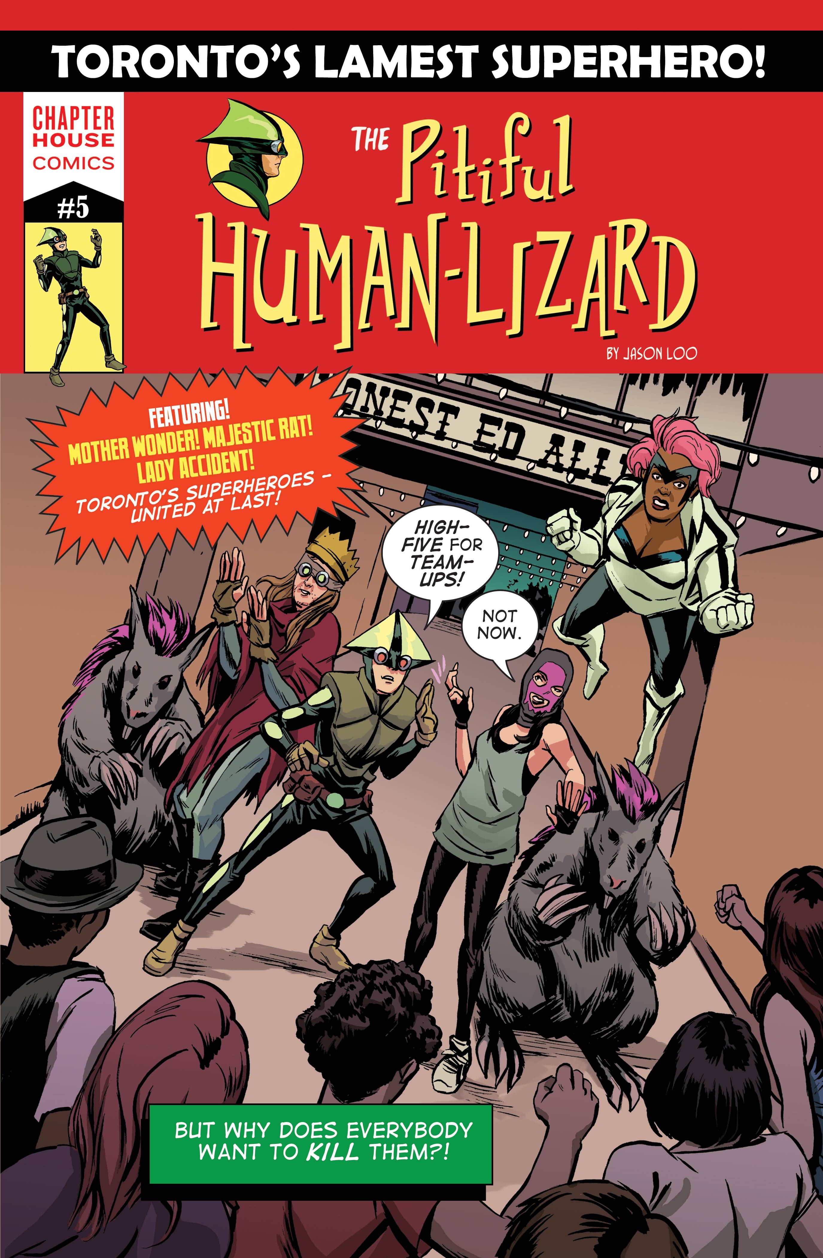Pitiful Human Lizard #5 Comic
