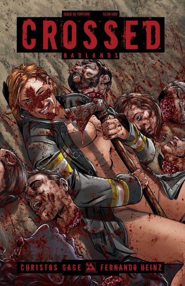 Crossed Badlands #93 (Torture Cover)
