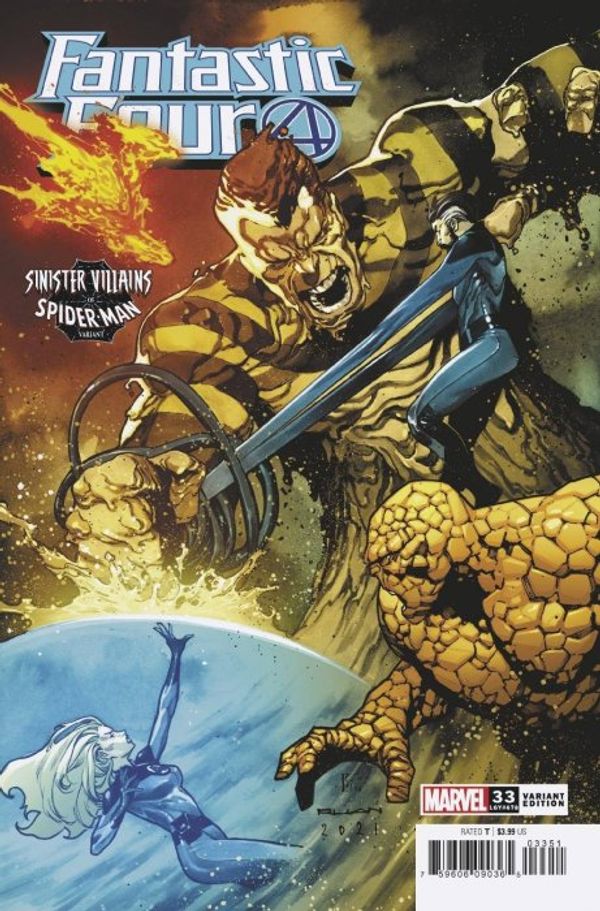 Fantastic Four #33 (Ruan Spider-man Villains Variant)