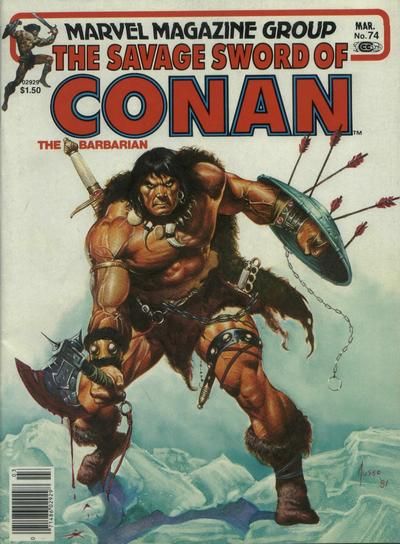 The Savage Sword of Conan #74 Comic